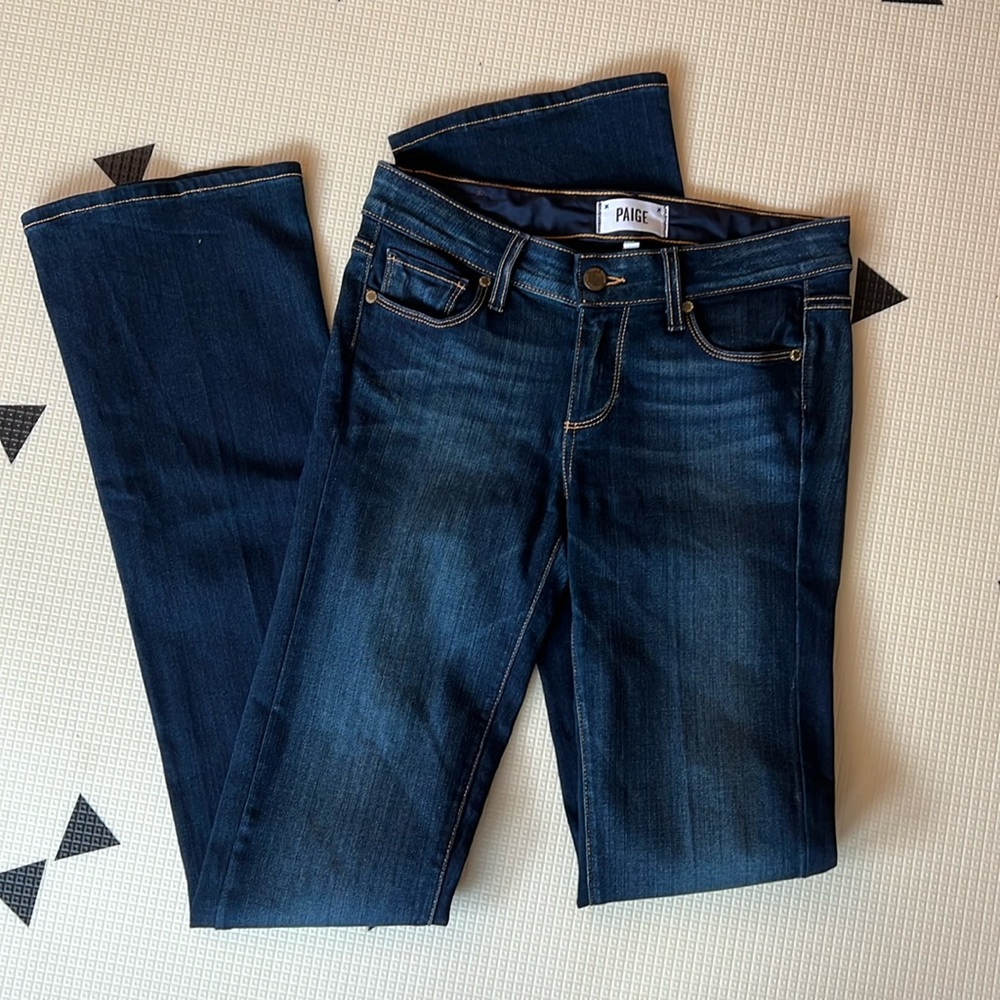 Paige Manhattan High Waist Bootcut Jean